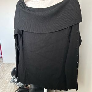 White House black market off the shoulder sweater
